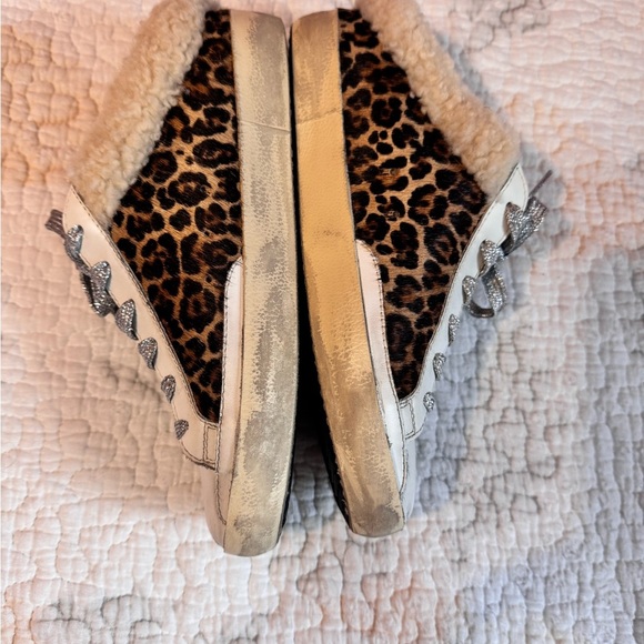 GGDB/SSTAR White and Leopard Print Shoes - Picture 12 of 17